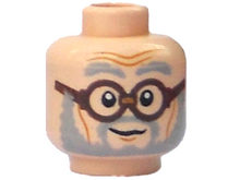 Plaatje in Gallery viewer laden, LEGO® los onderdeel Hoofd in kleur Lichte Noga 3626pb0619