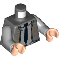 LEGO® Lijf met Motief Donker Blauwachtig Grijs 973pb0944c01