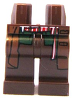 LEGO® onderdeel Benen met Motief Donker Bruin 970c00pb0109