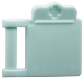 LEGO® los onderdeel Friends in kleur Licht Aqua 98393b