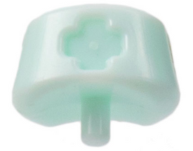 LEGO® los onderdeel Friends in kleur Licht Aqua 98393h