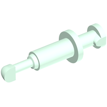 Plaatje in Gallery viewer laden, LEGO® los onderdeel Friends in kleur Licht Aqua 98393i