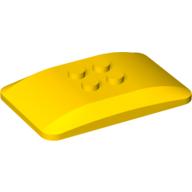 LEGO® los onderdeel Wig in kleur Geel 98281