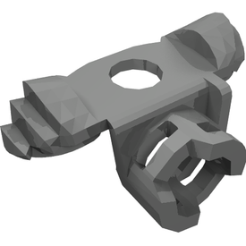 LEGO® los onderdeel Lijf Accessoire Parel Donkergrijs 98132