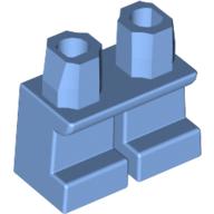 LEGO® los onderdeel Benen Aangepast Medium Blauw 41879