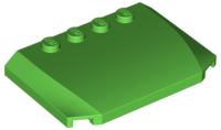 LEGO® los onderdeel Wig in kleur Fel Groen 52031