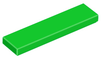 LEGO® los onderdeel Tegel Algemeen in kleur Fel Groen 2431
