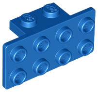 LEGO® los onderdeel Beugel in kleur Blauw 93274