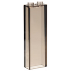 LEGO® los onderdeel Steen in kleur Doorzichtig Zwart 2454