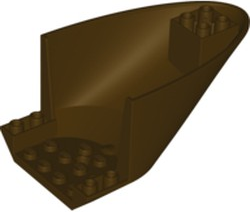 LEGO® los onderdeel Vliegtuig in kleur Donker Bruin 87616