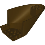 LEGO® los onderdeel Vliegtuig in kleur Donker Bruin 87616