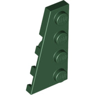 LEGO® los onderdeel Wig Plaat in kleur Donkergroen 41770
