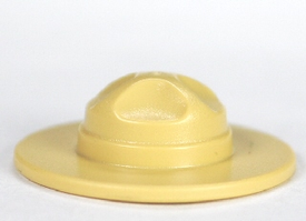 LEGO® los onderdeel Hoofddeksels in kleur Geelbruin 98279