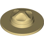 LEGO® los onderdeel Hoofddeksels in kleur Geelbruin 98279