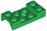 LEGO® los onderdeel Spatbord in kleur Groen 60212