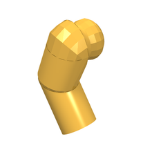 Plaatje in Gallery viewer laden, LEGO® los onderdeel Lijf Accessoire Helder Licht Oranje 982