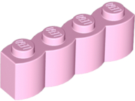 LEGO® los onderdeel Steen Aangepast in kleur Fel Roze 30137