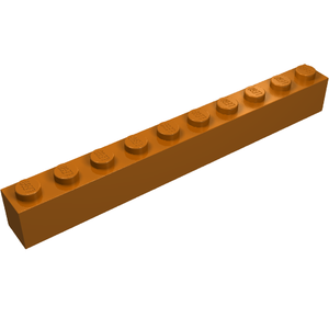 LEGO® los onderdeel Steen in kleur Donker Oranje 6111
