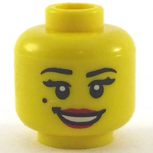 LEGO® los onderdeel Hoofd in kleur Geel 3626cpb0658
