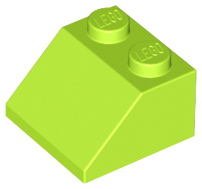 Plaatje in Gallery viewer laden, LEGO® los onderdeel Dakpan Algemeen in kleur Limoen 3039