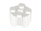 LEGO® los onderdeel Steen Rond in kleur Wit 92947