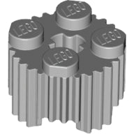 LEGO® los onderdeel Steen Rond Licht Blauwachtig Grijs 92947