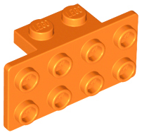 Plaatje in Gallery viewer laden, LEGO® los onderdeel Beugel in kleur Oranje 93274