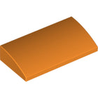 LEGO® los onderdeel Dakpan Gebogen in kleur Oranje 88930