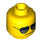 LEGO® los onderdeel Hoofd in kleur Geel 3626cpb0642