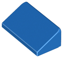 LEGO® los onderdeel Dakpan Algemeen in kleur Blauw 85984