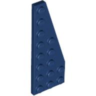 Plaatje in Gallery viewer laden, LEGO® los onderdeel Wig Plaat in kleur Donkerblauw 50304