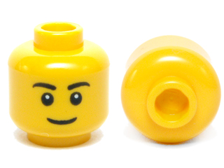 LEGO® los onderdeel Hoofd in kleur Geel 3626cpb0628