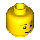 LEGO® los onderdeel Hoofd in kleur Geel 3626cpb0628