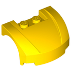 LEGO® los onderdeel Spatbord in kleur Geel 98835