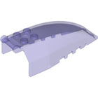 LEGO® los onderdeel Voorruit Doorzichtig Paars 92579