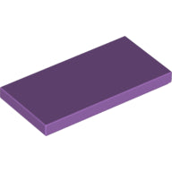 Plaatje in Gallery viewer laden, LEGO® los onderdeel Tegel Algemeen Medium Lavendel 87079