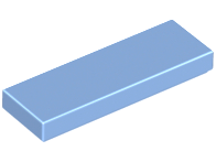 LEGO® los onderdeel Tegel Algemeen Medium Blauw 63864