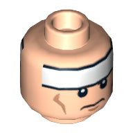 Plaatje in Gallery viewer laden, LEGO® los onderdeel Hoofd in kleur Lichte Noga 3626cpb0637