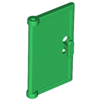 LEGO® los onderdeel Deur in kleur Groen 60614