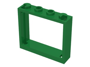 LEGO® los onderdeel Raamkozijn in kleur Groen 60594