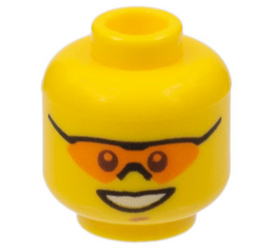 LEGO® los onderdeel Hoofd in kleur Geel 3626cpb0641