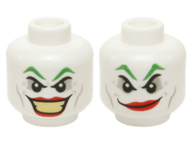LEGO® los onderdeel Hoofd in kleur Wit 3626cpb0638