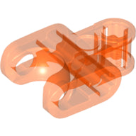 Plaatje in Gallery viewer laden, LEGO® Technische Verbinding Doorzichtig Neon Oranje 93571