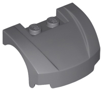 Plaatje in Gallery viewer laden, LEGO® los onderdeel Spatbord Donker Blauwachtig Grijs 98835