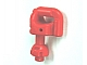 LEGO® los onderdeel Friends in kleur Rood 93082d