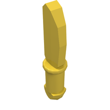 Plaatje in Gallery viewer laden, LEGO® los onderdeel Friends in kleur Geel 93082h
