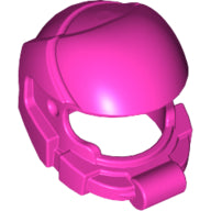 LEGO® los onderdeel Hoofddeksels in kleur Donker Roze 87781