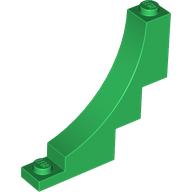 Plaatje in Gallery viewer laden, LEGO® los onderdeel Steen Boog in kleur Groen 30099