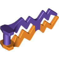 Plaatje in Gallery viewer laden, LEGO® los onderdeel Energy Effect in kleur Oranje 59233pb03