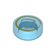 Plaatje in Gallery viewer laden, LEGO® 98138pb003 in kleur Doorzichtig Donkerblauw